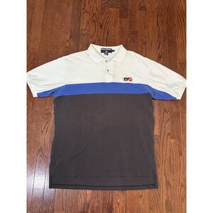Polo Sport Ralph Lauren Shirt L Colorblock VTG‎ Retro Style
